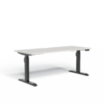 EDE-S-187 - 1800x750 Single Straight Desk Square leg with bracket and without arm and cable tray