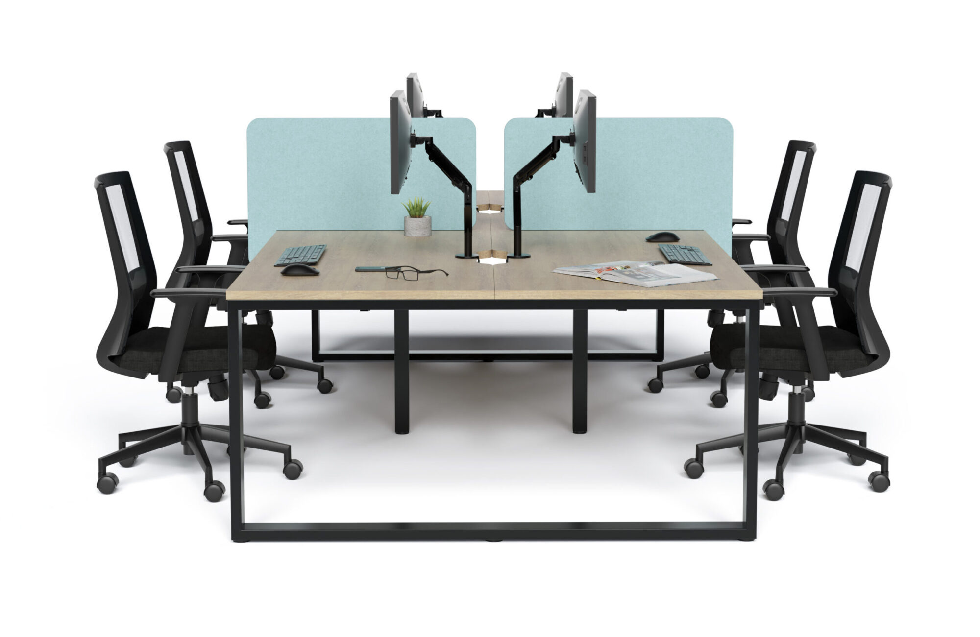 LOOP Double Inline Desk