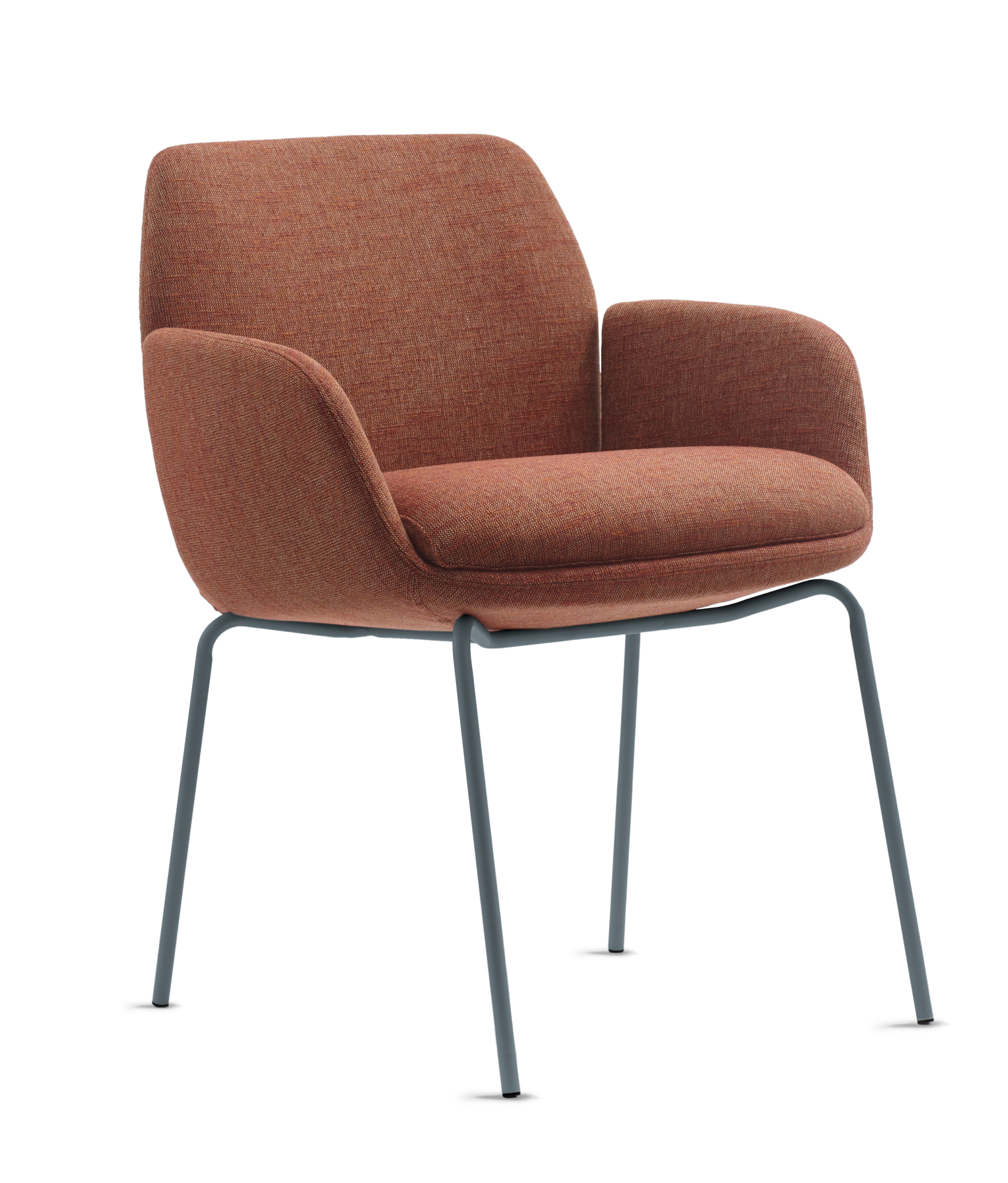 Calypso 4 Leg - Terracotta Grey Frame - Front Angle