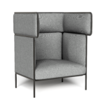 BLOC - MT5 Single Seat sofa (high back) Grey2