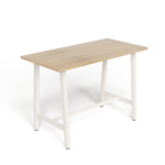 AN-TL Lean Tall Table 1500x750x1000H White Wild Oak