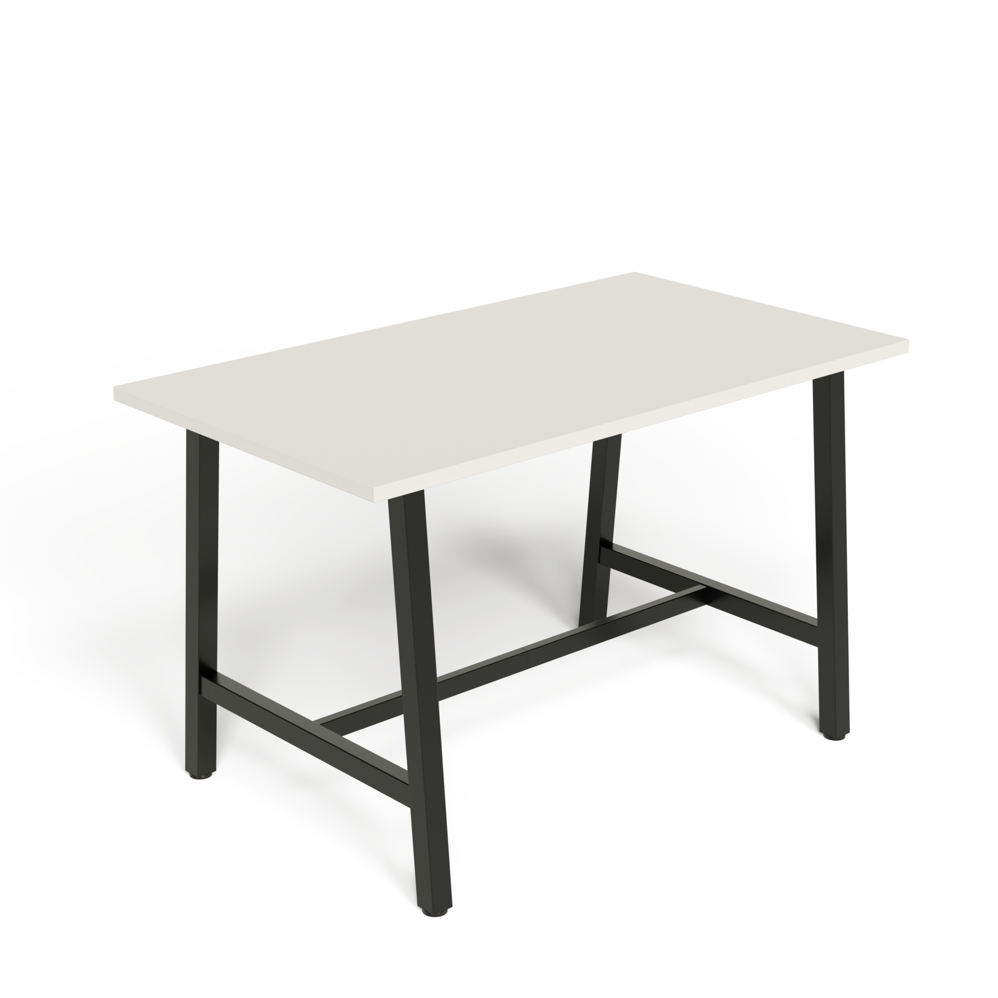 AN-TL Lean Tall Table 900W Leg 900H Black White