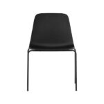 Black 4 Leg Chair - Front