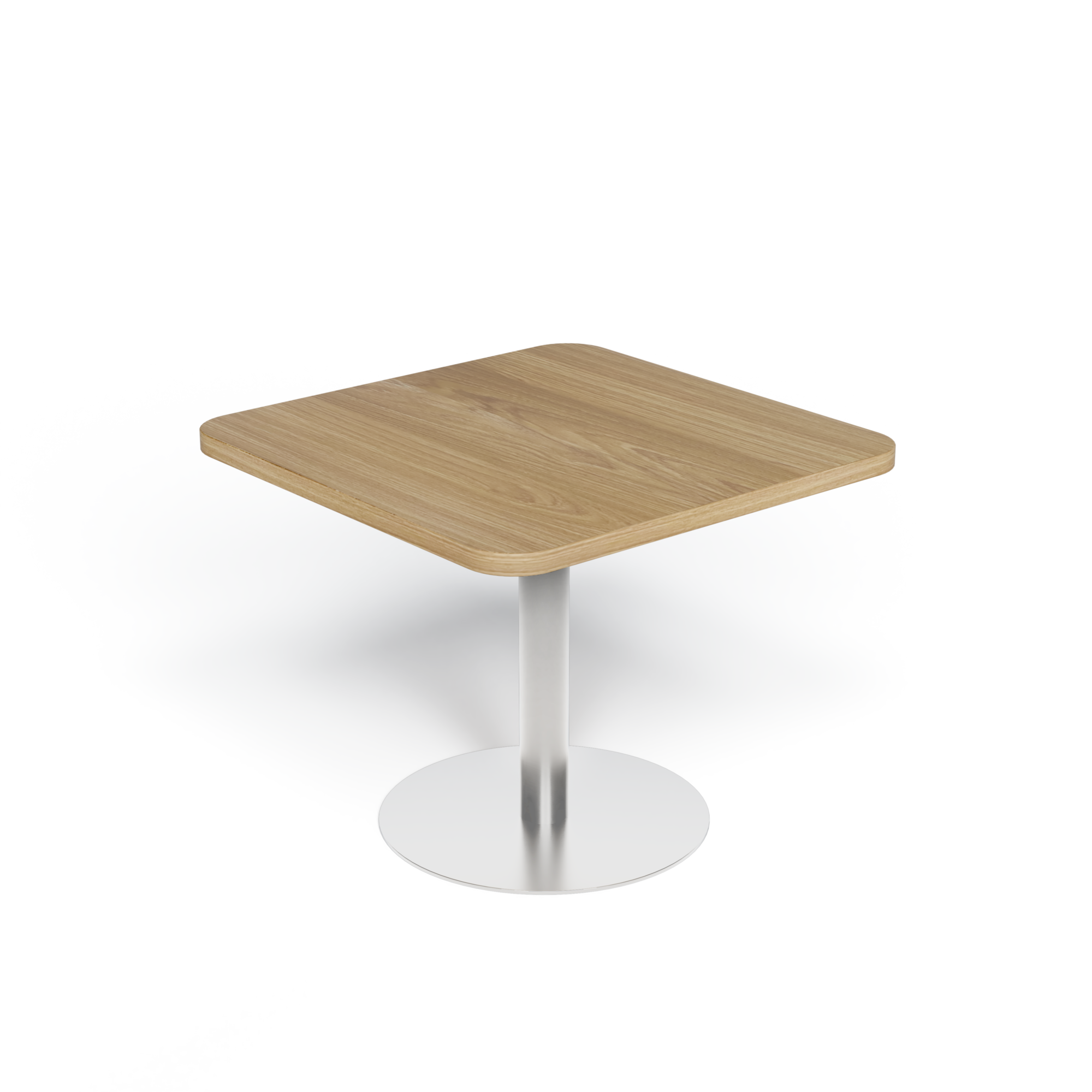 CTDR55_Disc Coffee Table Radius Corner_White-Wild Oak